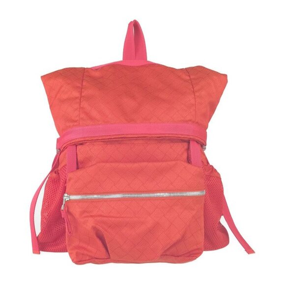 Bottega Veneta Backpack Trekking Tomato Red Tone Silver Hardware Nylon main image 7